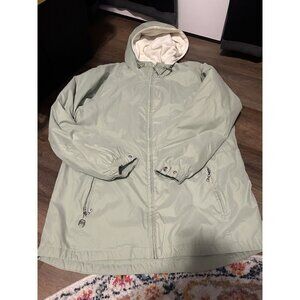 Women’s (XL) Free Country Rainproof Jacket 100% Polyester Lining (Mint)